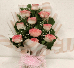 Pink Rose Bouquet