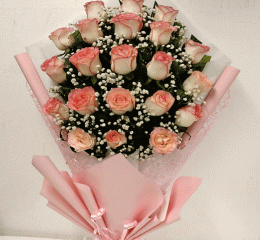 Pink Rose Bouquet